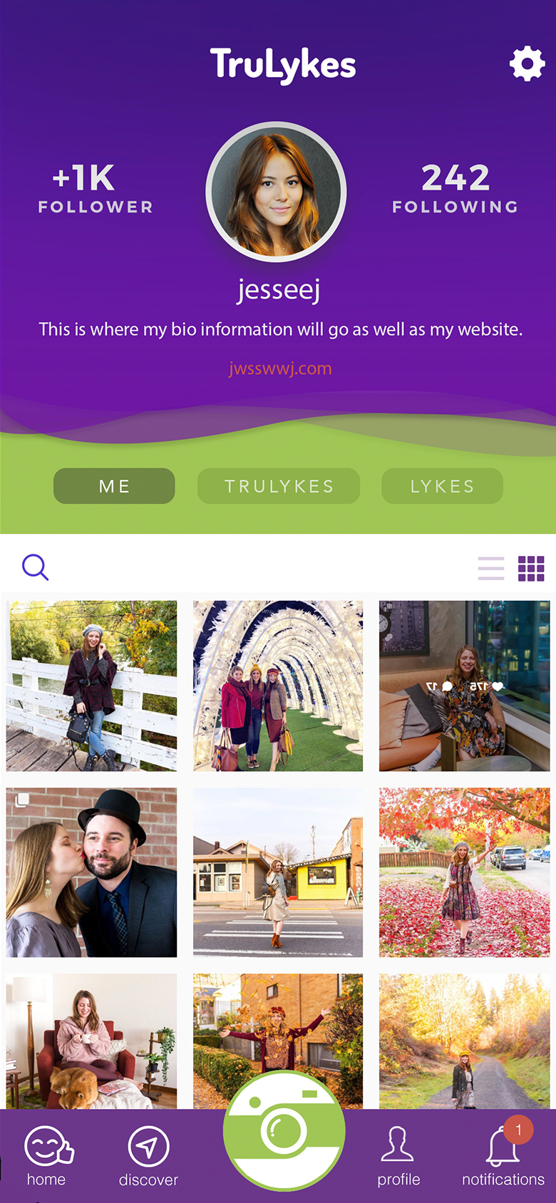 TruLykes, app screen