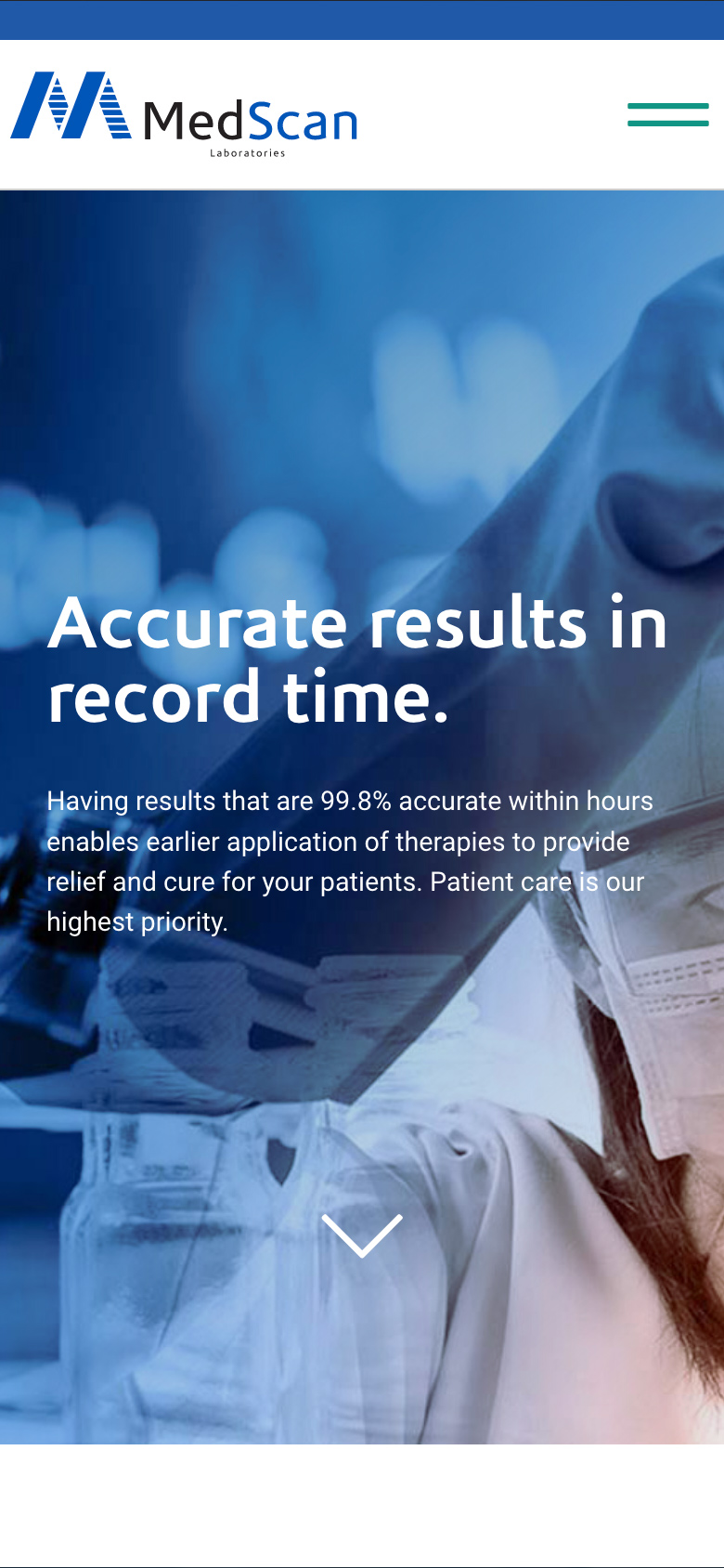 MedScan — mobile site