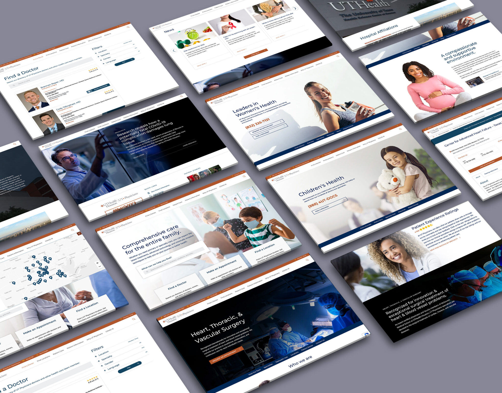 UT Physicians — screens