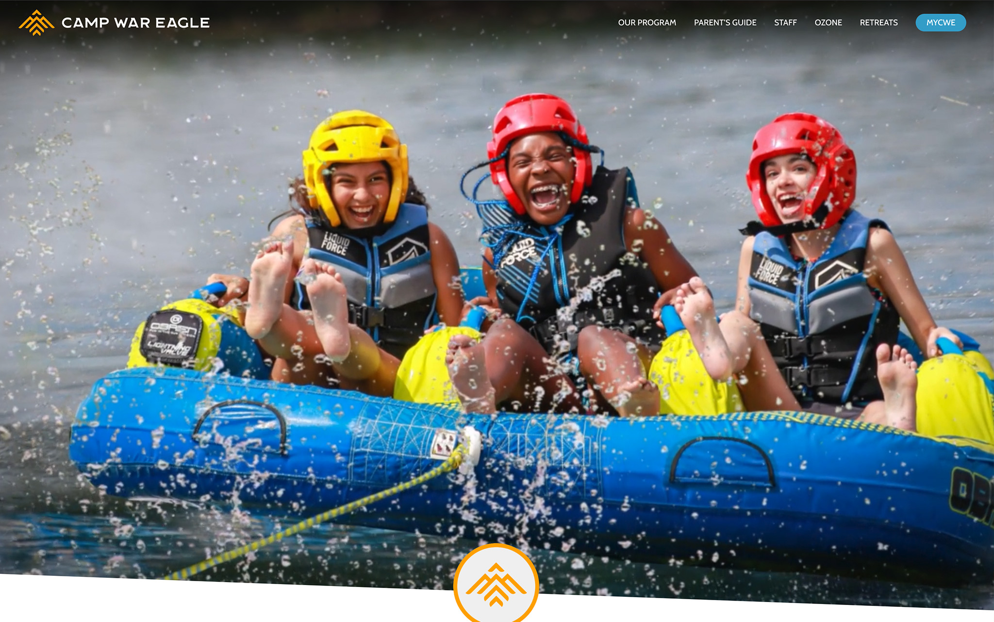 Camp War Eagle, desktop site