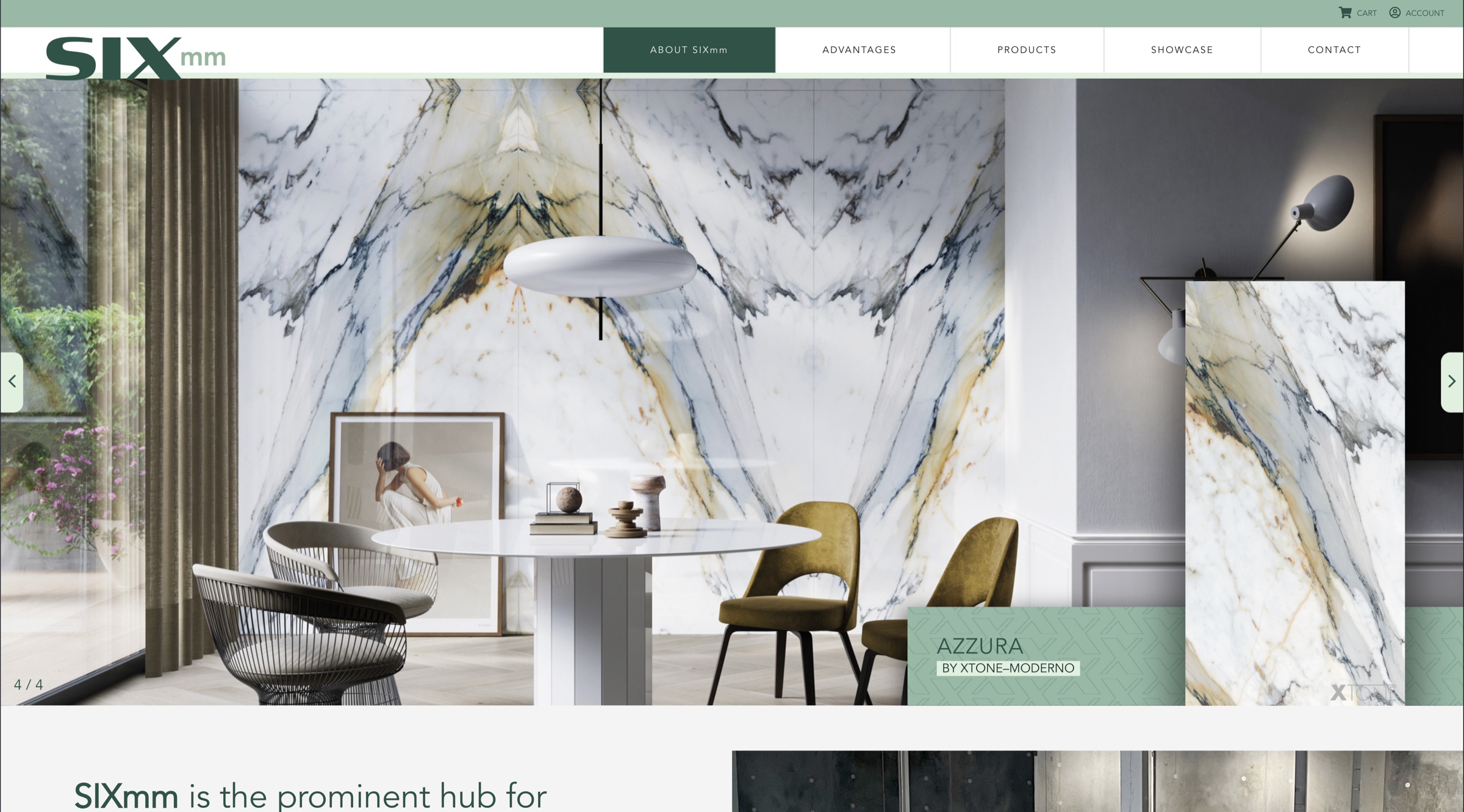 SIXmm, desktop site