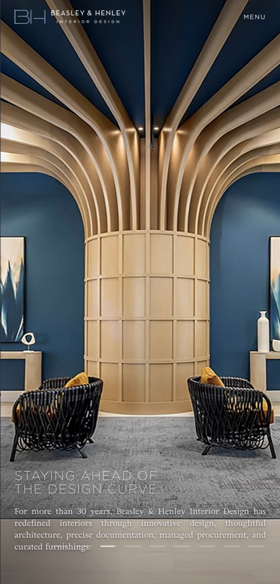 Beasley & Henley, mobile site
