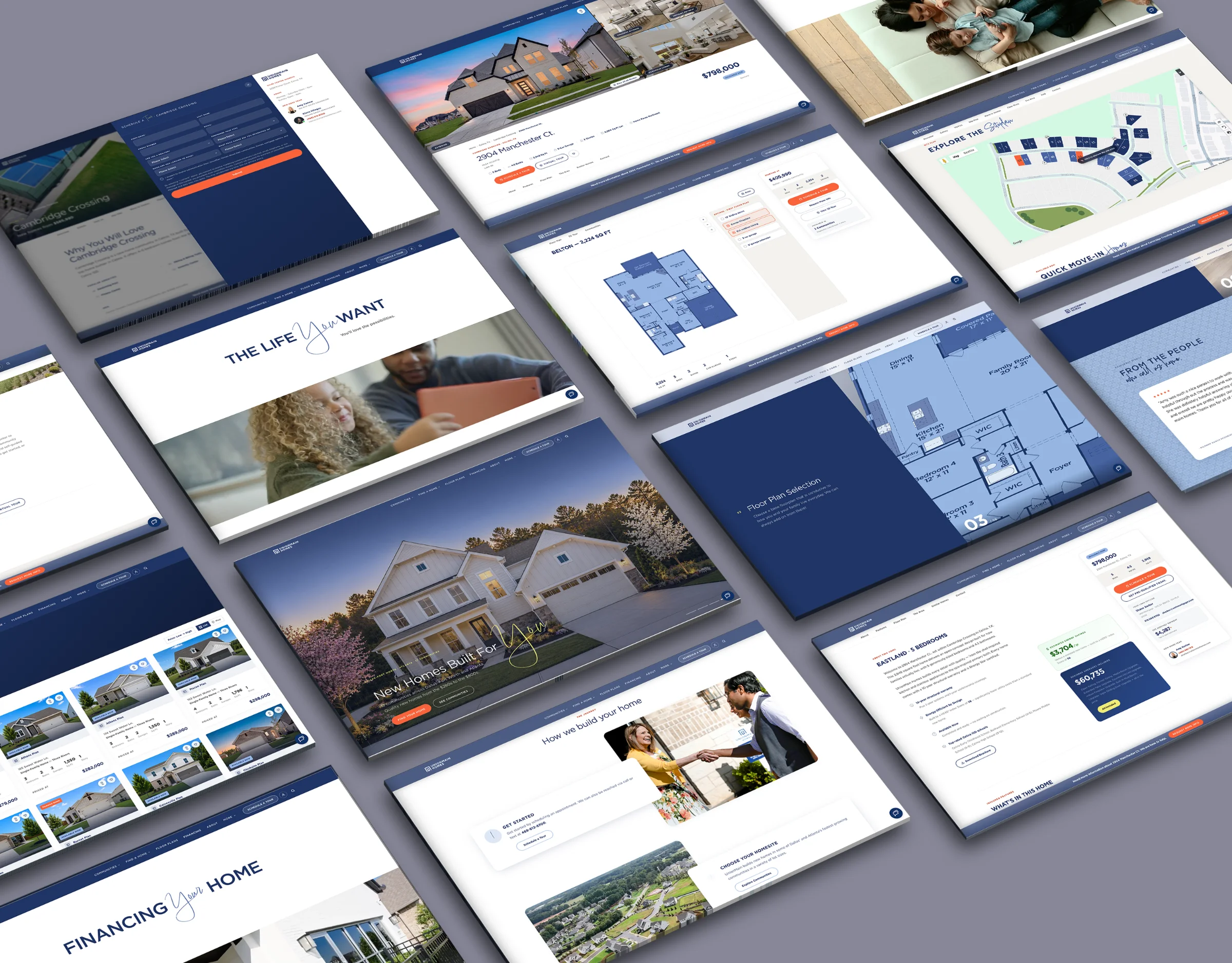 UnionMain Homes — screens